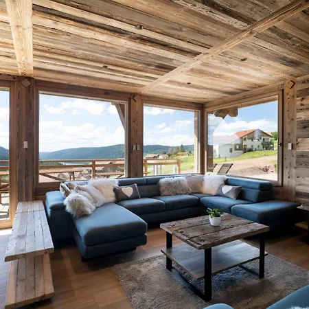 Les 3 Oursons Luxury With Hot Tub Sauna Chalet