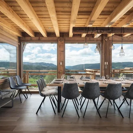 Les 3 Oursons Luxury With Hot Tub Sauna Chalet