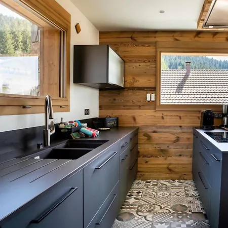 Les 3 Oursons Luxury With Hot Tub Sauna Chalet