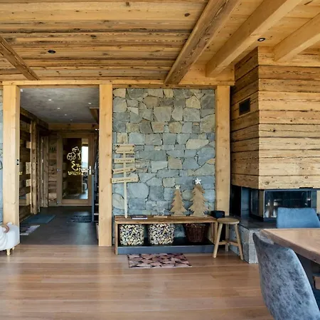 Les 3 Oursons Luxury With Hot Tub Sauna Chalet *