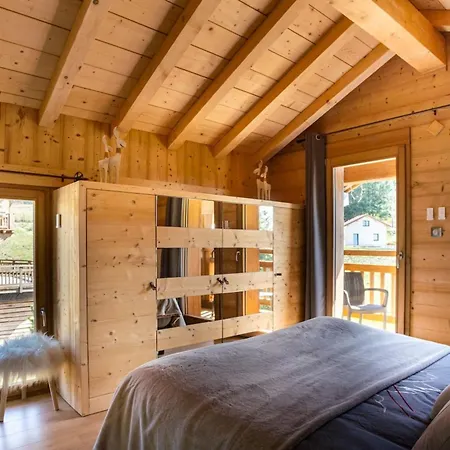 Les 3 Oursons Luxury With Hot Tub Sauna Chalet
