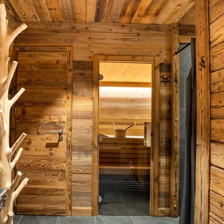Les 3 Oursons Luxury With Hot Tub Sauna Chalet